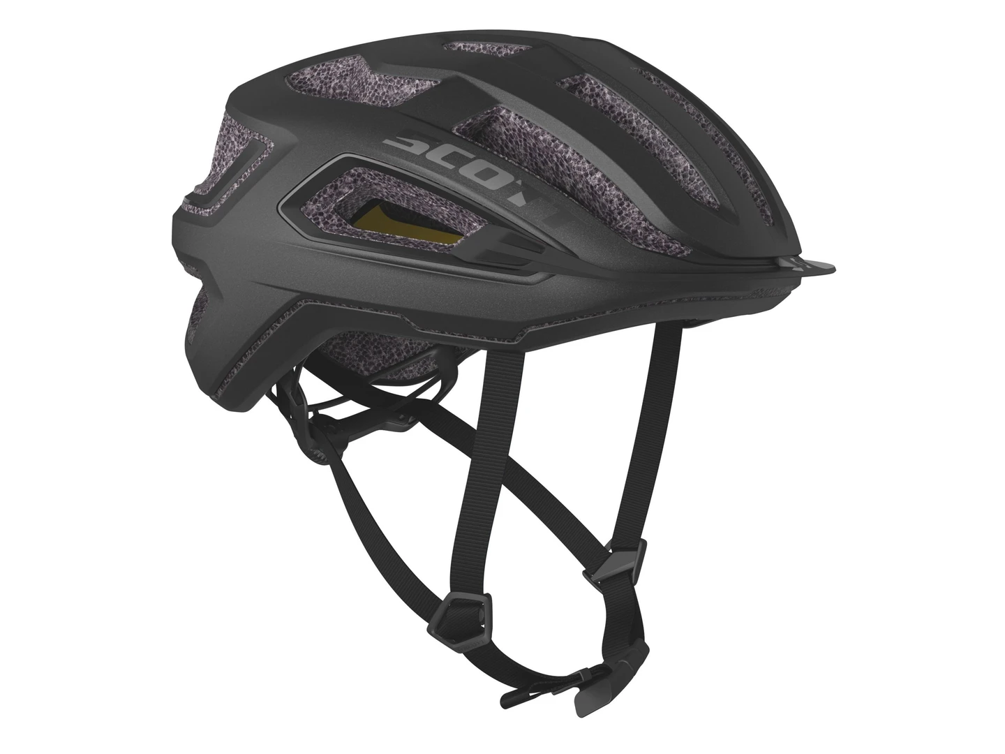 Large Scott Arx Plus Helmet Granite Black