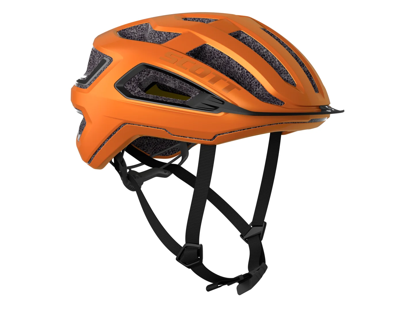 Large Scott Arx Plus Helmet Paprika Orange