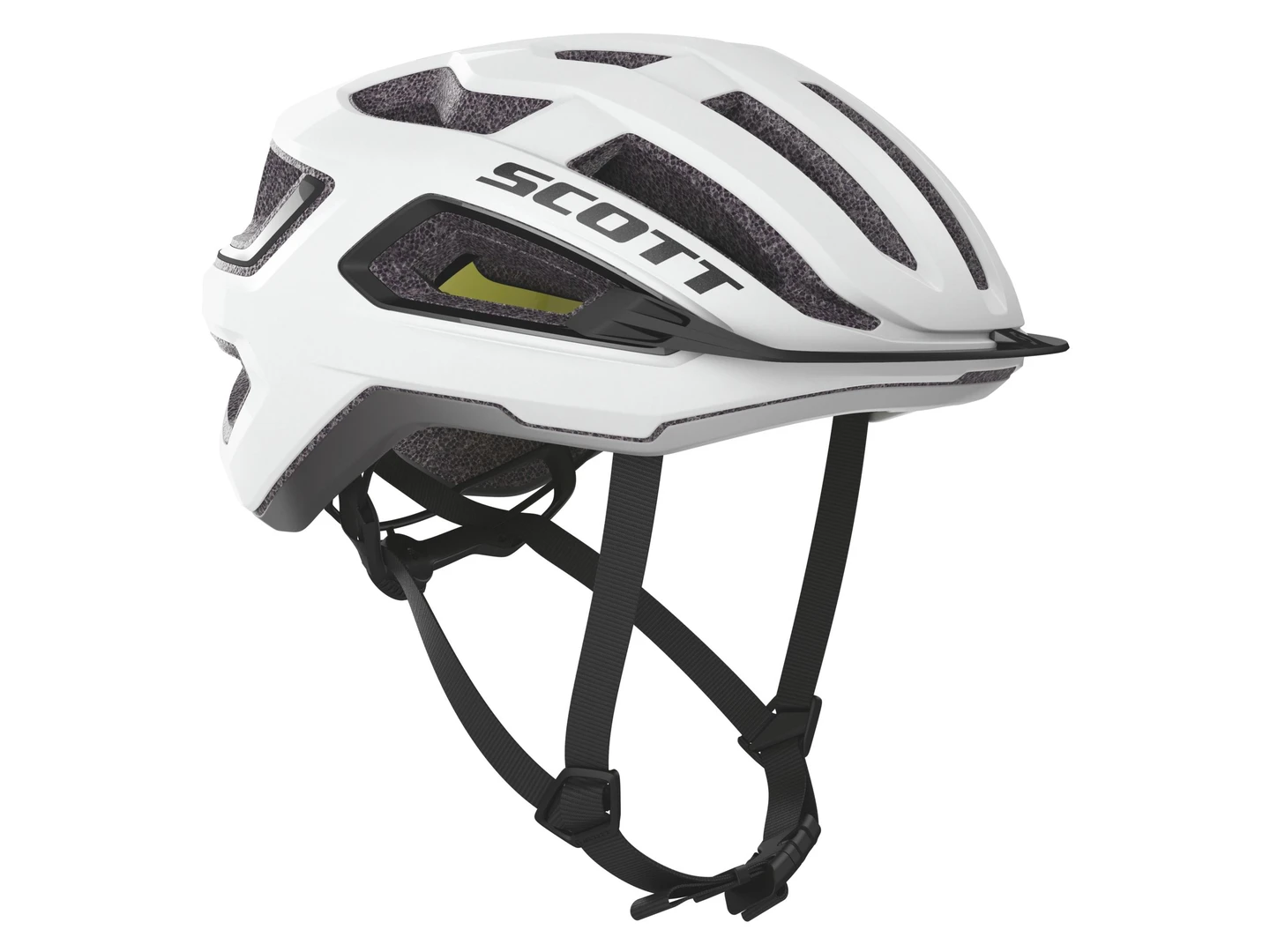 Large Scott Arx Plus Helmet White black