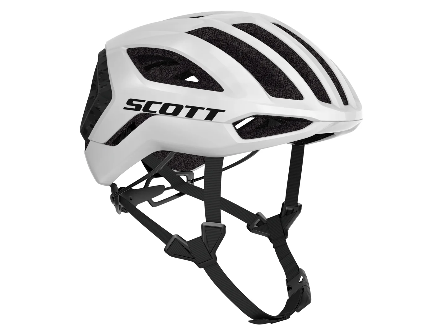 Large Scott Centric Plus Helmet Mineral white/black