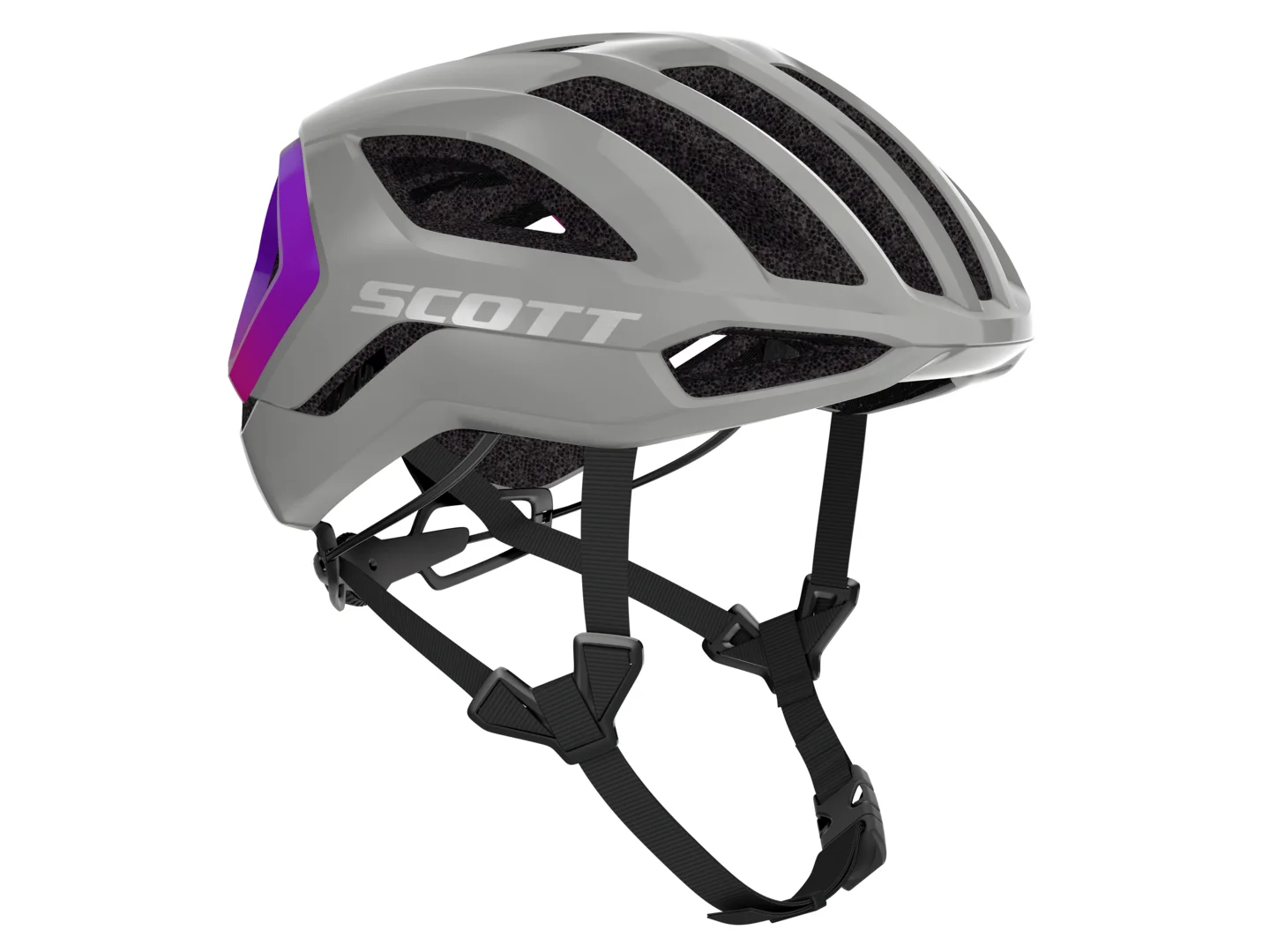 Large Scott Centric Plus Helmet Narwal Grey