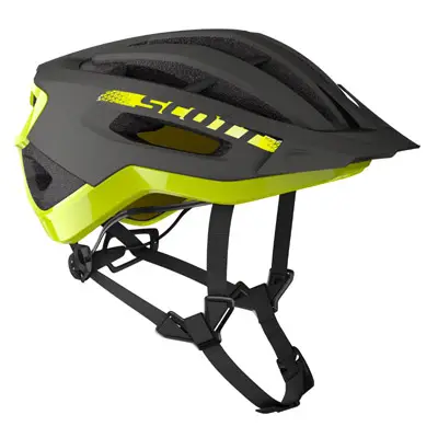 Scott Fuga Plus Rev Helmet Dark Grey/Yellow