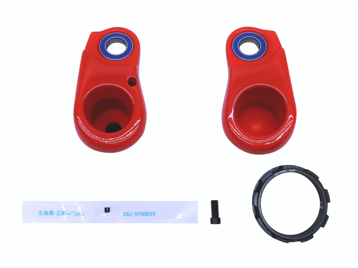 Large Scott Linkage Bar Outer Spark RC Team MY22 Red