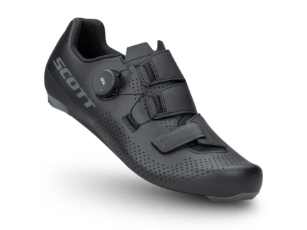 Scott Road Team Boa Shoe Matt Black/Dark Grey