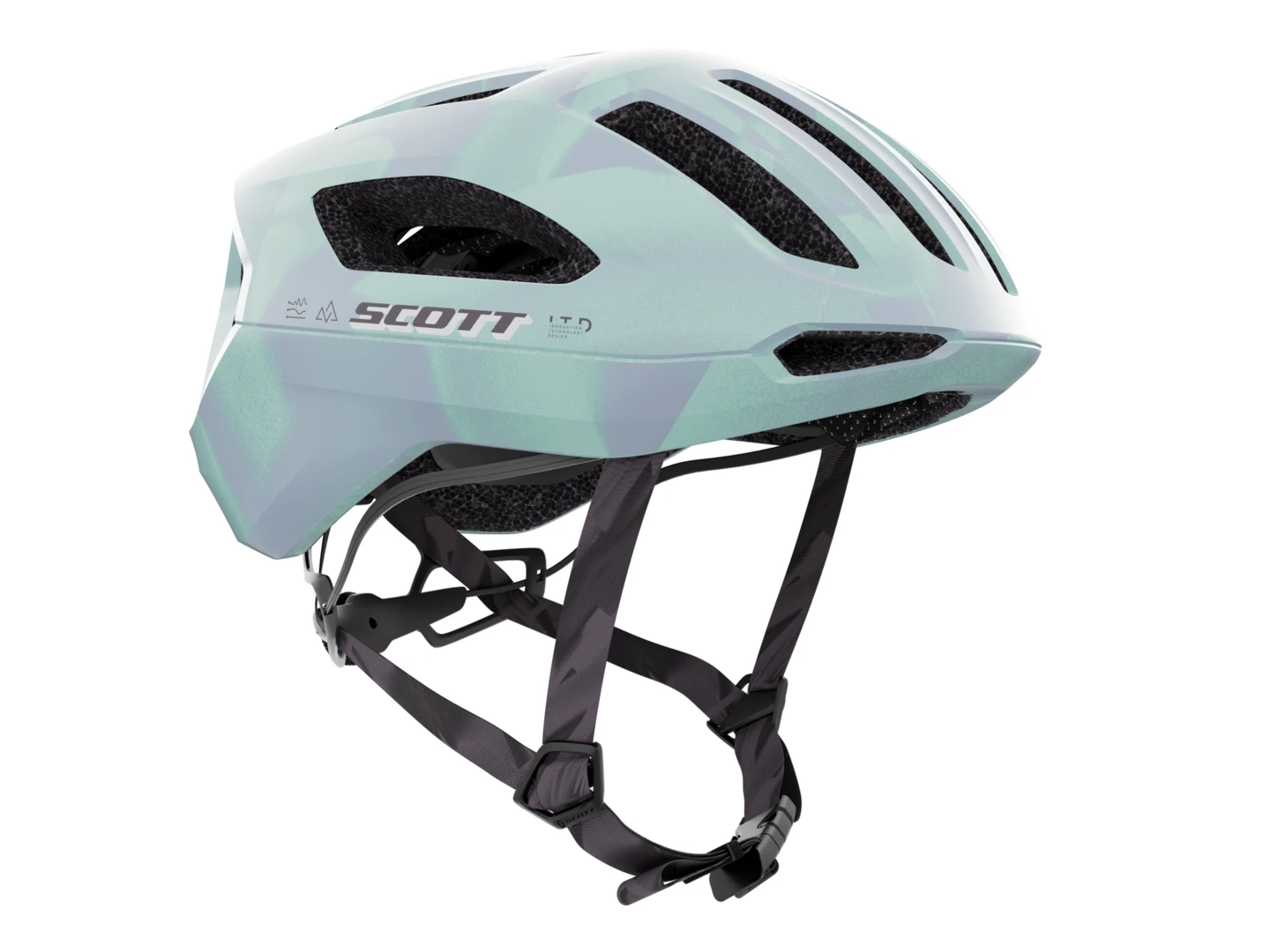 Large Scott Sierra Mips Helmet Prism Aqua Green