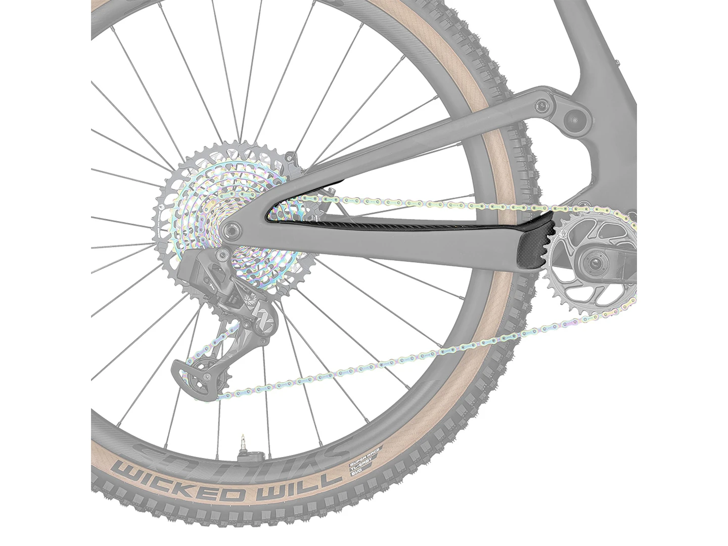 Large Scott Spark Carbon MY22 Stay Protectors