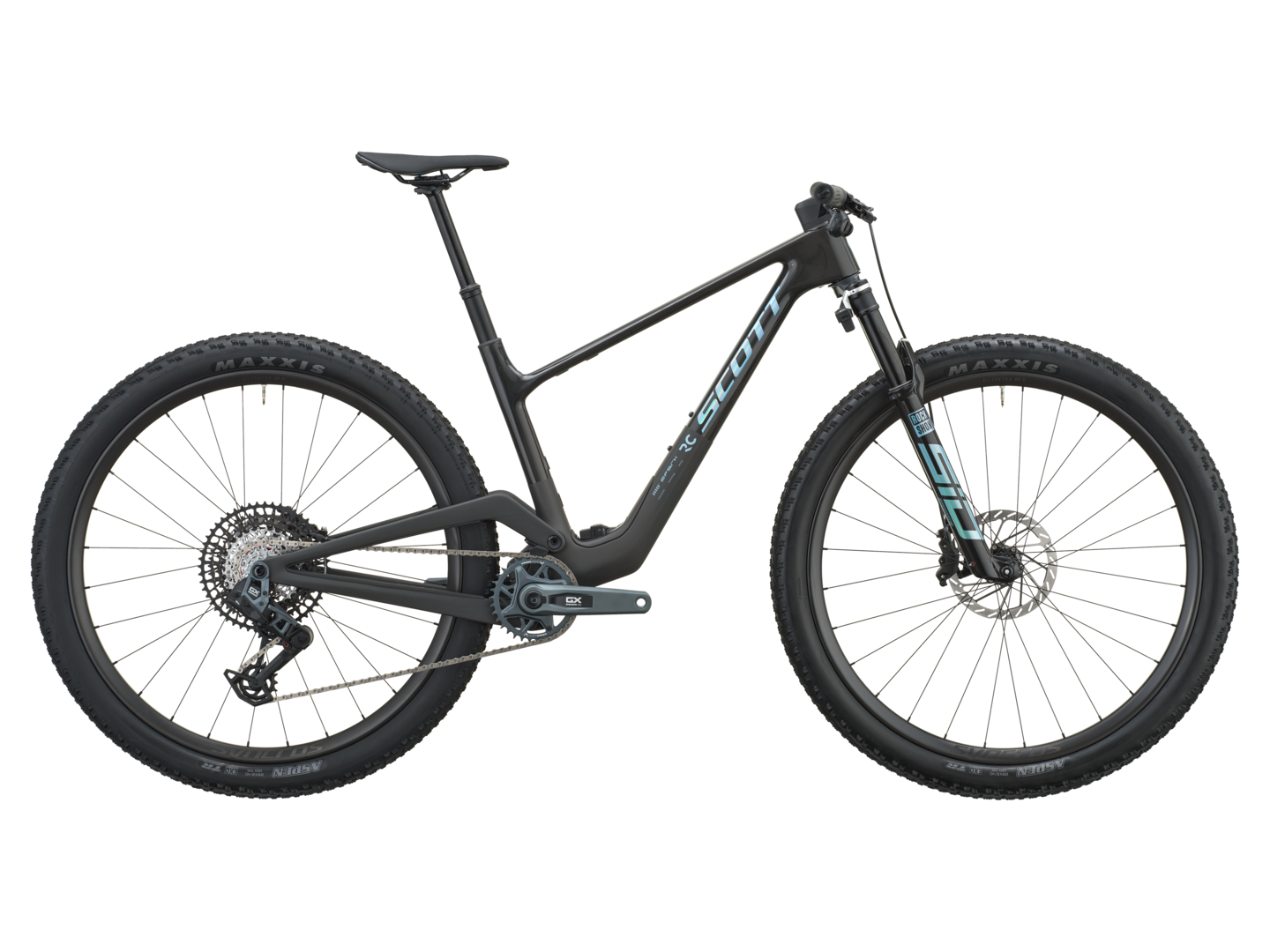 Large Scott Spark RC Team Issue Carbon Black