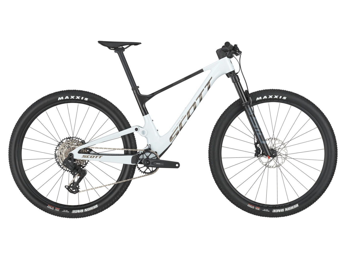 Large Scott Spark RC Team White