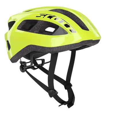 Scott Supra Road Helmet Flourescent Yellow - 6 Podium Points