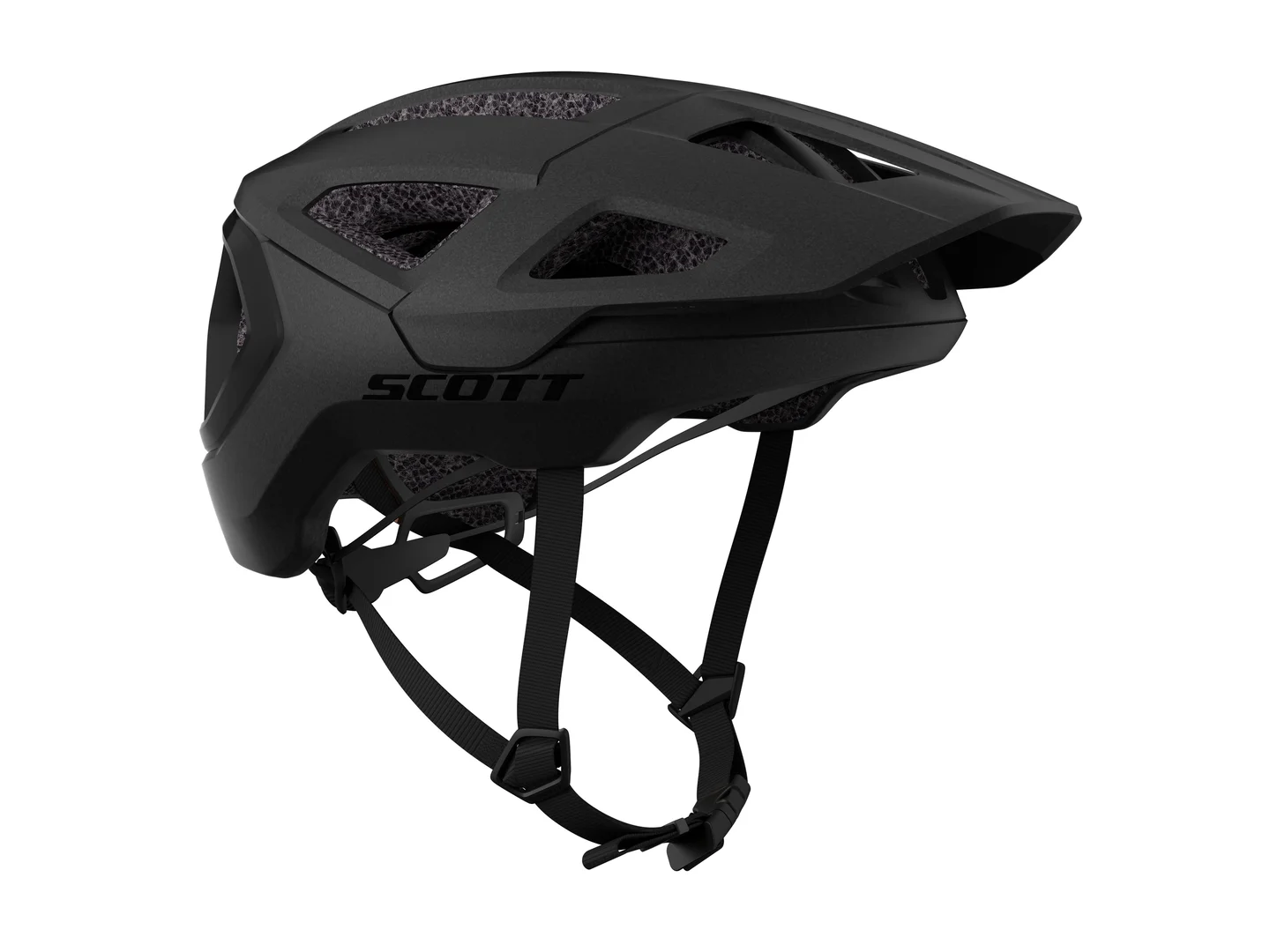 Large Scott Tago Plus Helmet Stealth Black