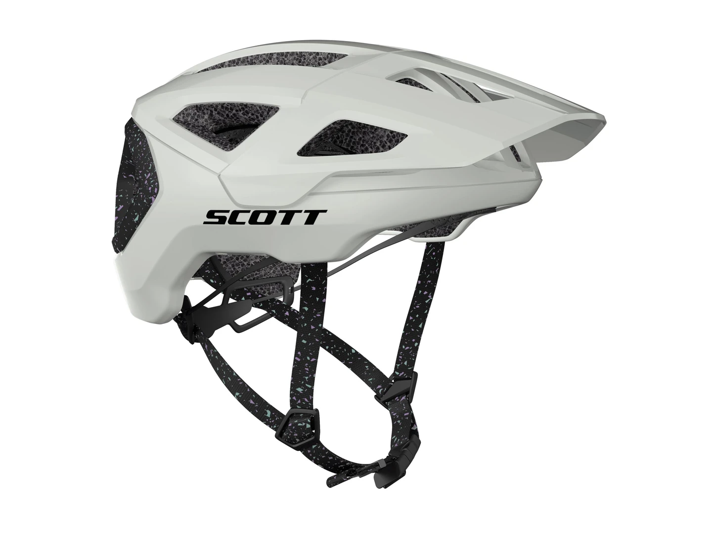 Large Scott Tago Plus Helmet Terrazzo Grey