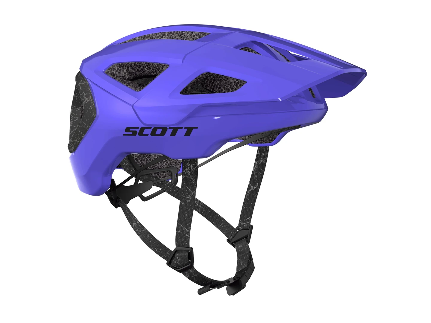 Large Scott Tago Plus Helmet Ultra Purple