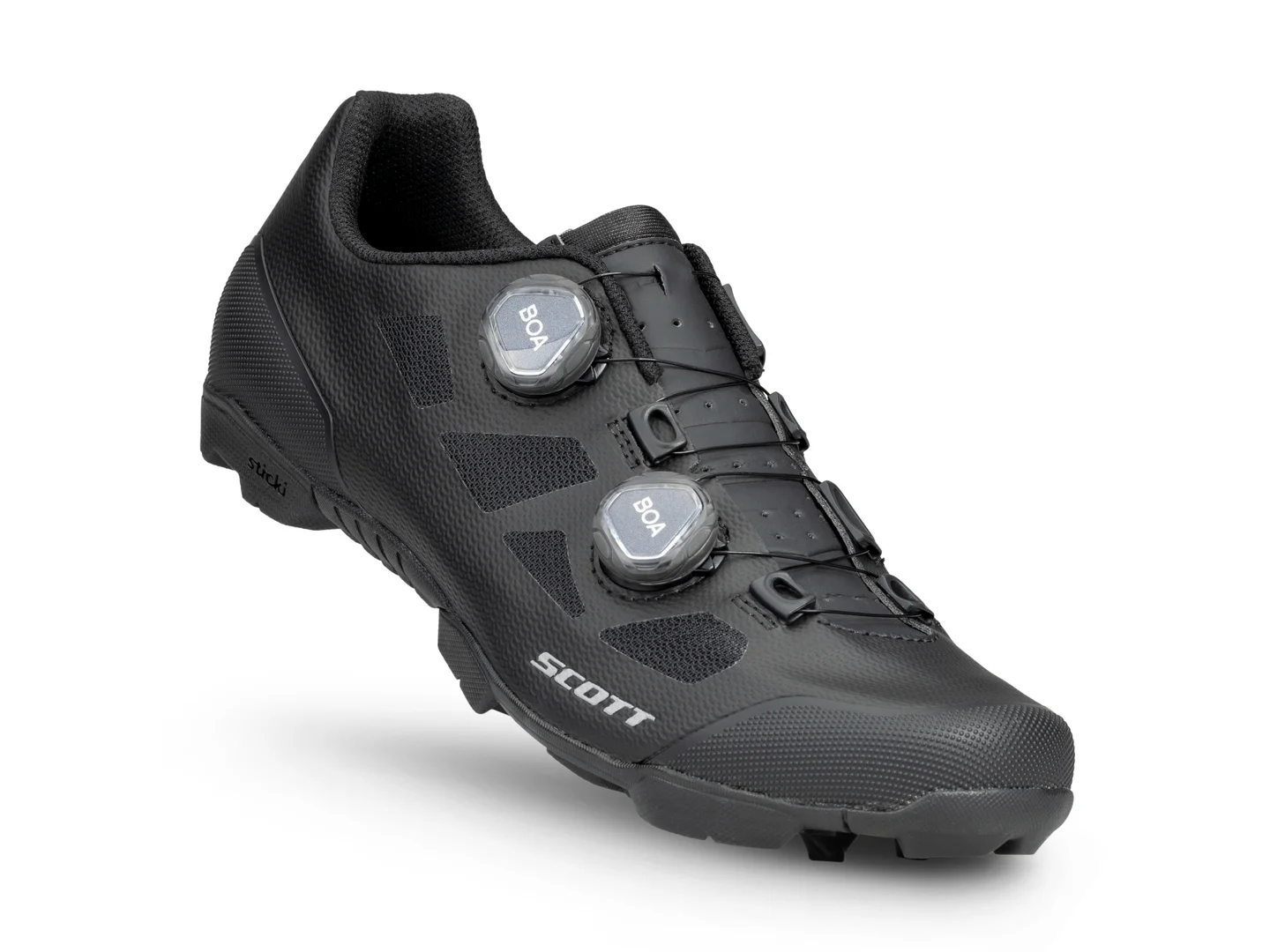 Large Scott MTB Vertec Shoe Matt Black