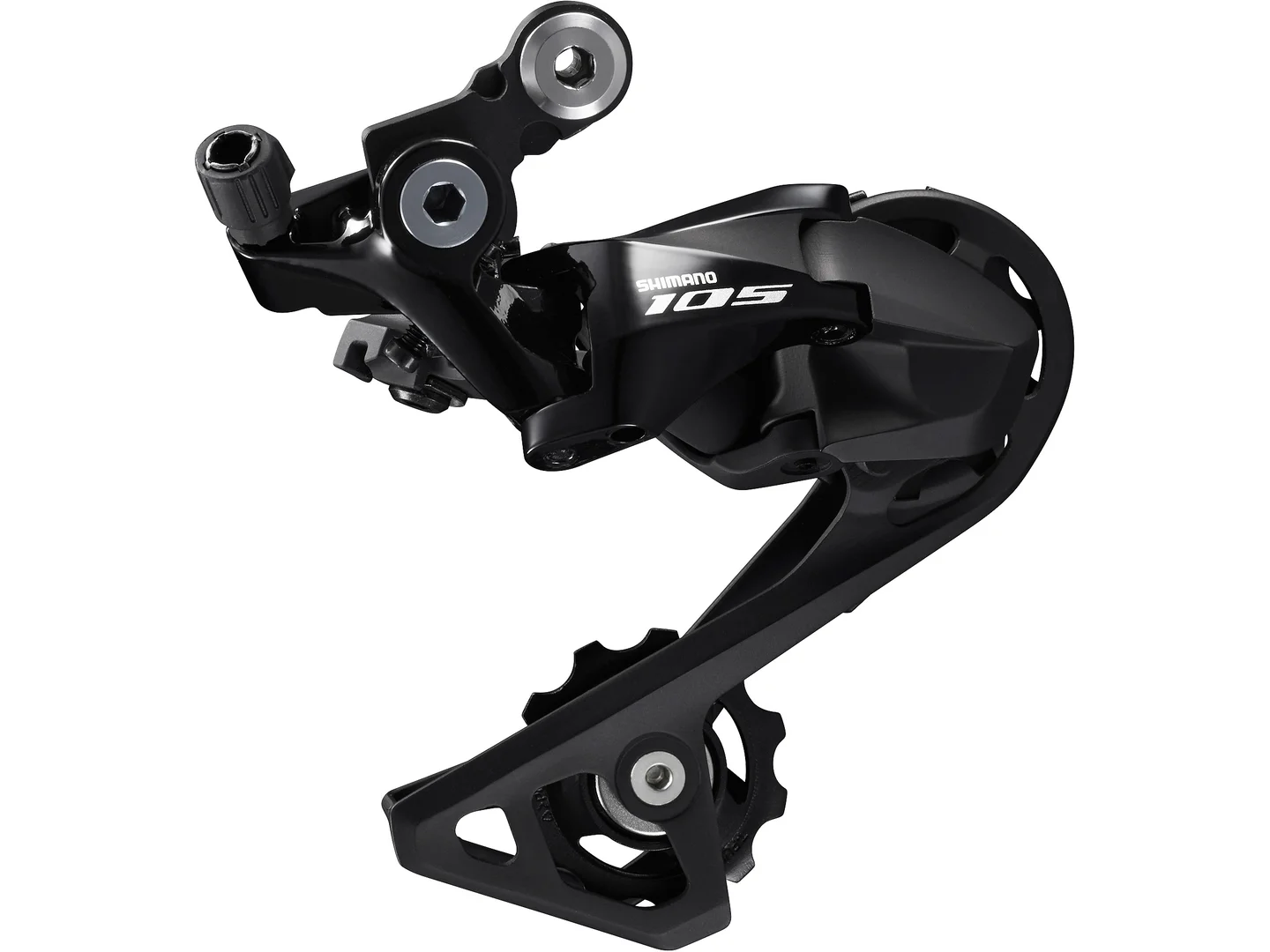 Large Shimano 105 R7000 11 Speed SS Rear Derailleur Black