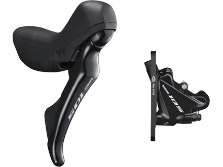 Shimano 105 R7020 Shift Lever and Calliper Right Hand 11 Speed