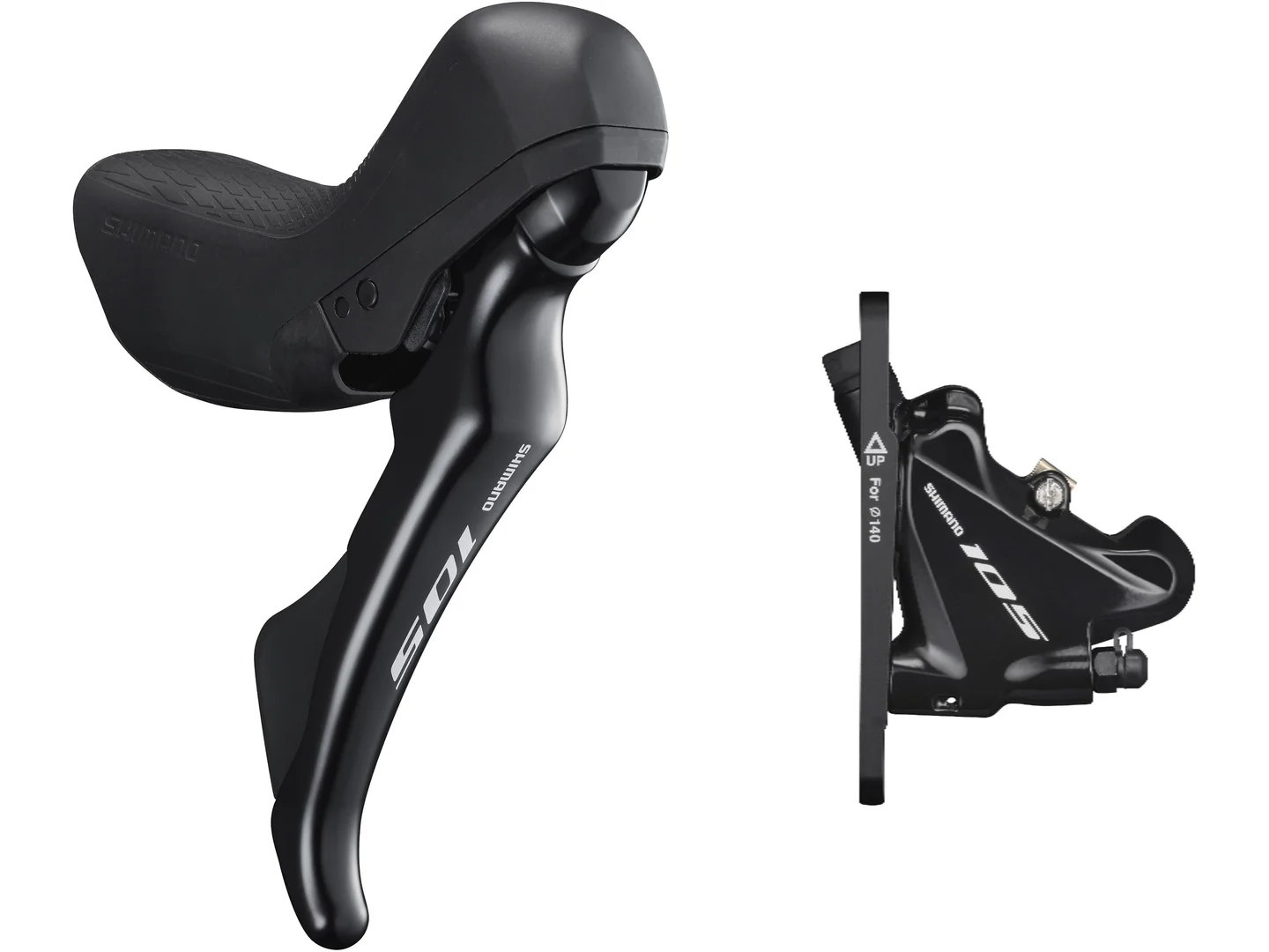 Large Shimano 105 R7020 Shift Lever and Calliper Right Hand 11 Speed