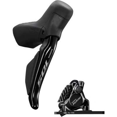 Shimano 105 R7170 Di2 Shift Lever and Calliper Right Hand 12 Speed