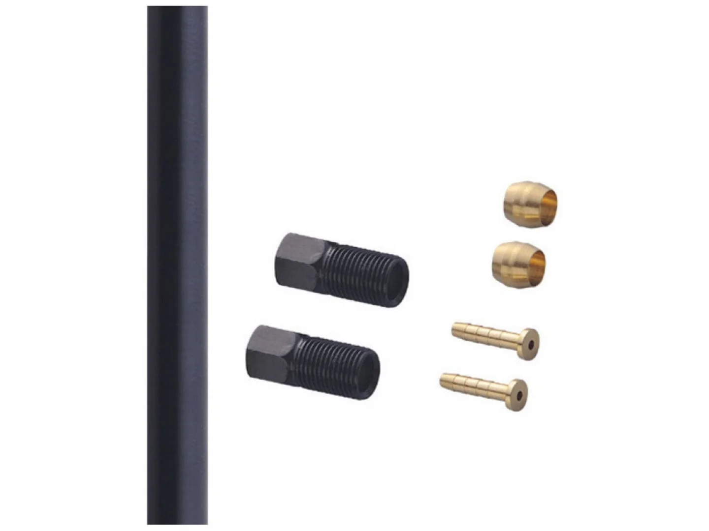Large Shimano BH59 Brake Hose Straight Connection Front