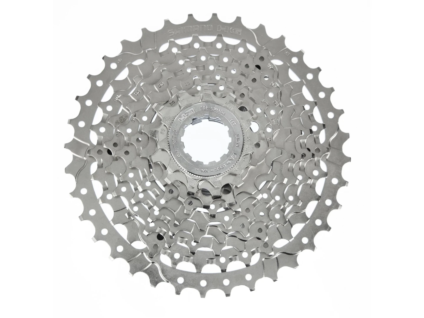 Large Shimano CS-HG400 Alivio 9-Speed Cassette 11-34T