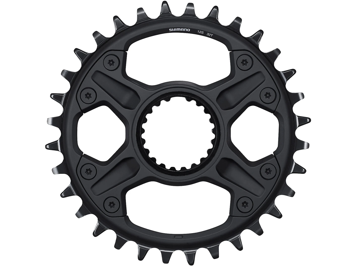 Large Shimano FCM6100-1 Deore Single Chainring 32T