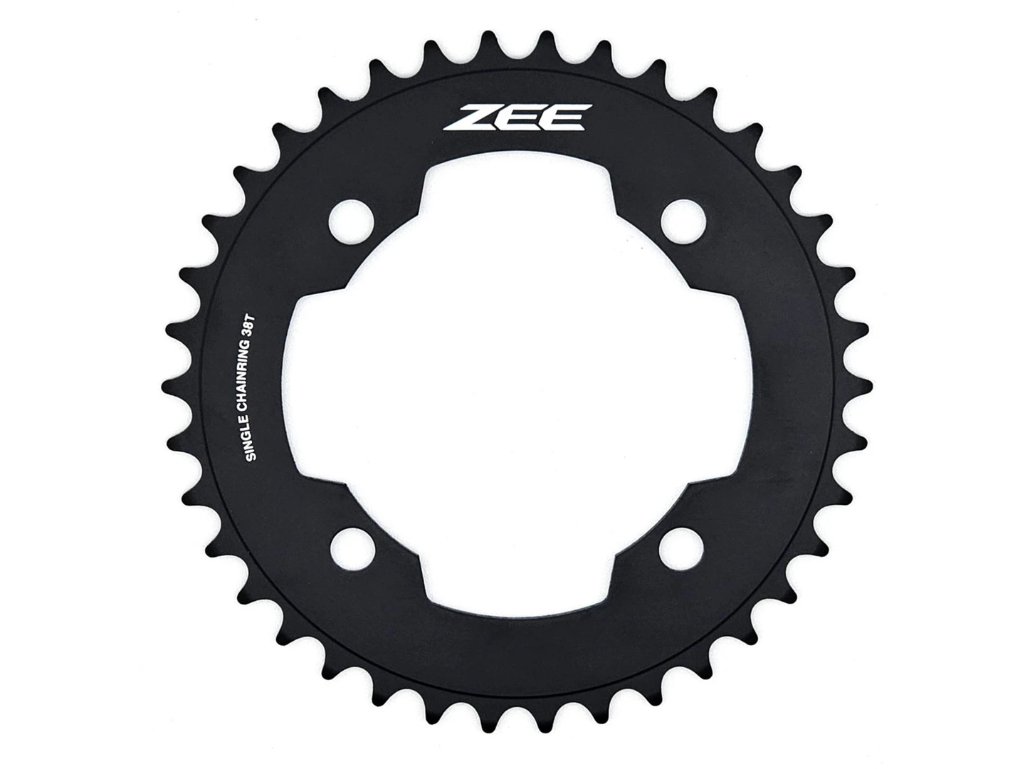 Large Shimano FCM640 ZEE Chainring 38T Black