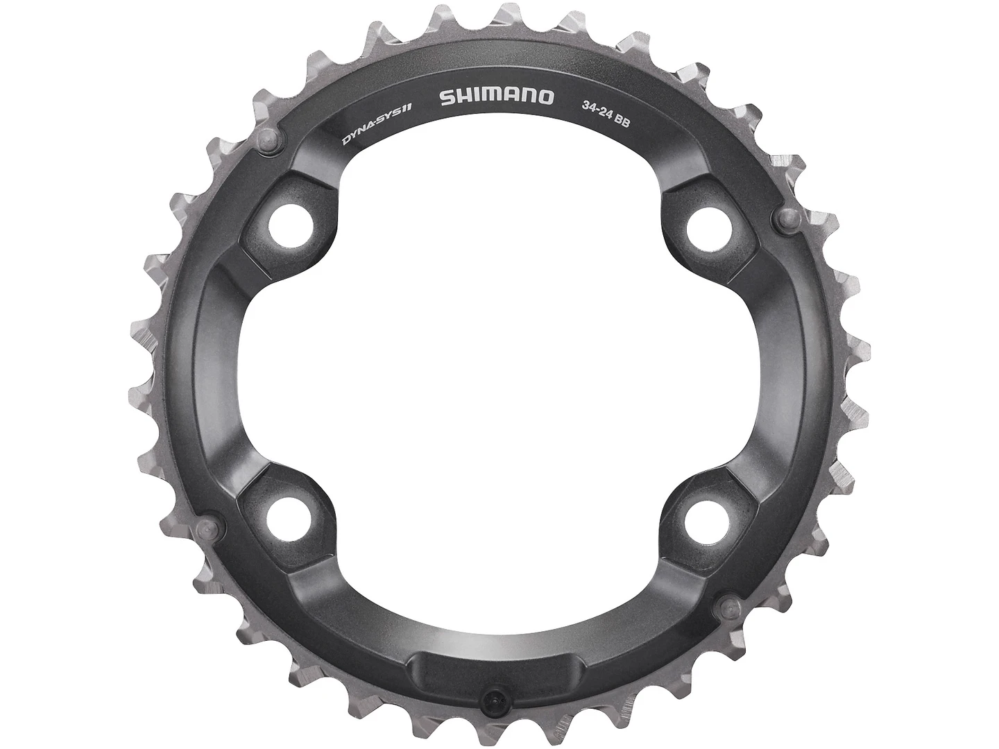 Large Shimano FCM8000  Outer Chainring 34T BB