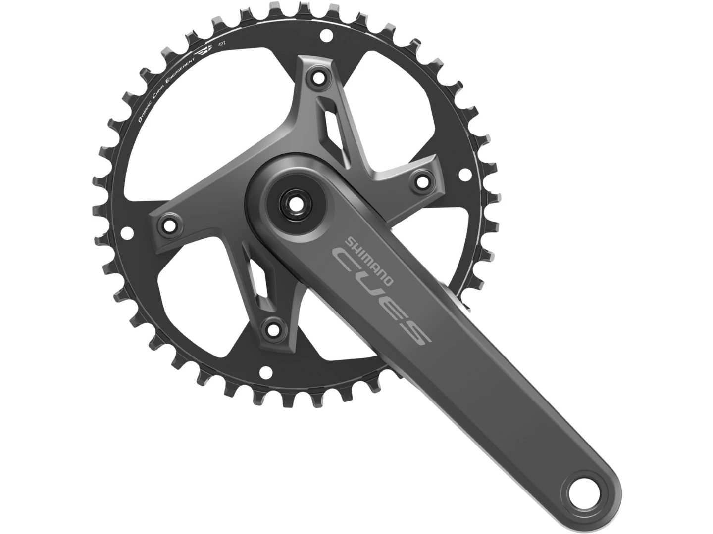 Large Shimano FC-U6000 Cues Chainset 42T 9/10/11-Speed
