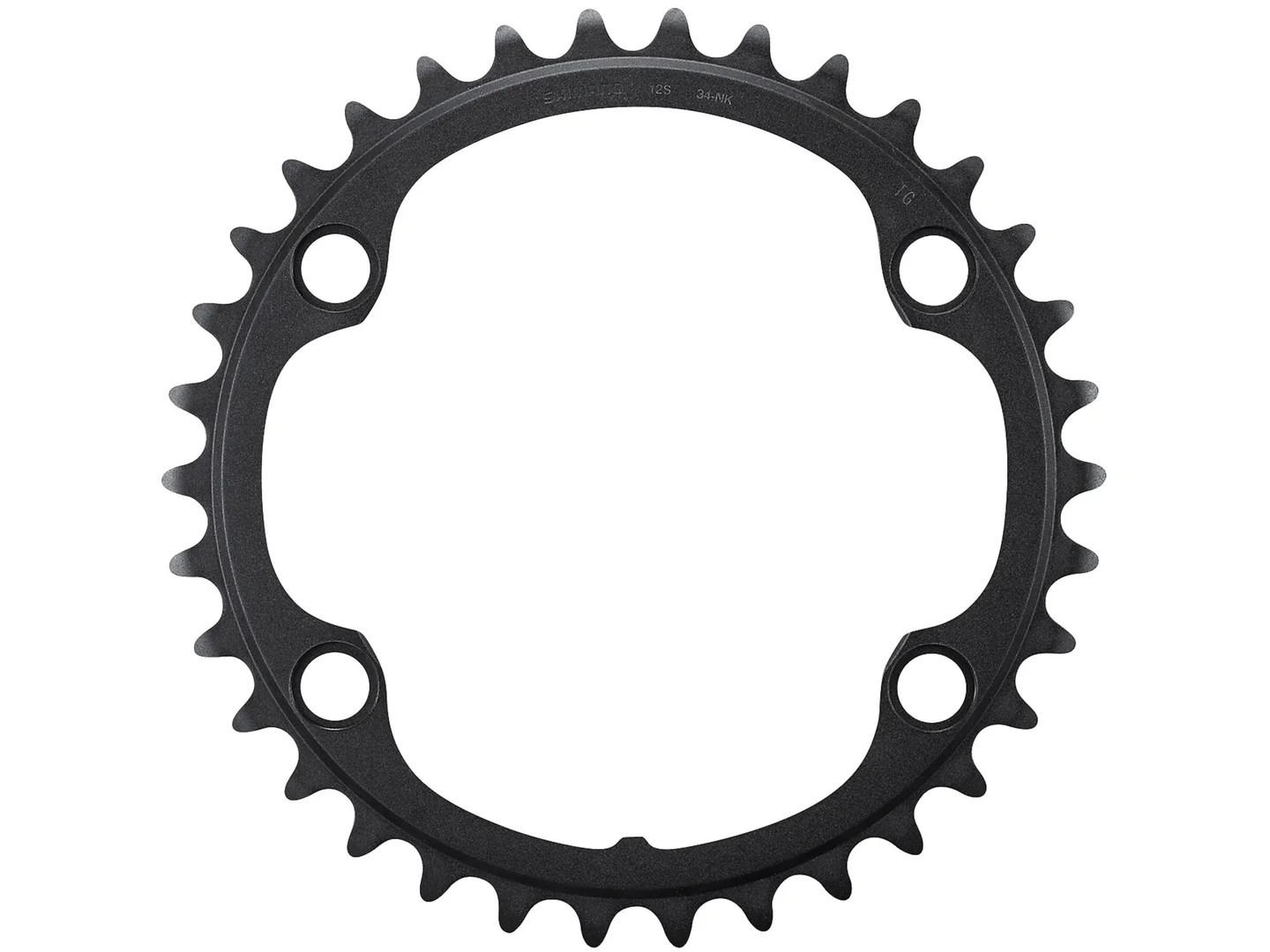 Large Shimano FCR8100 34T NK Chainring
