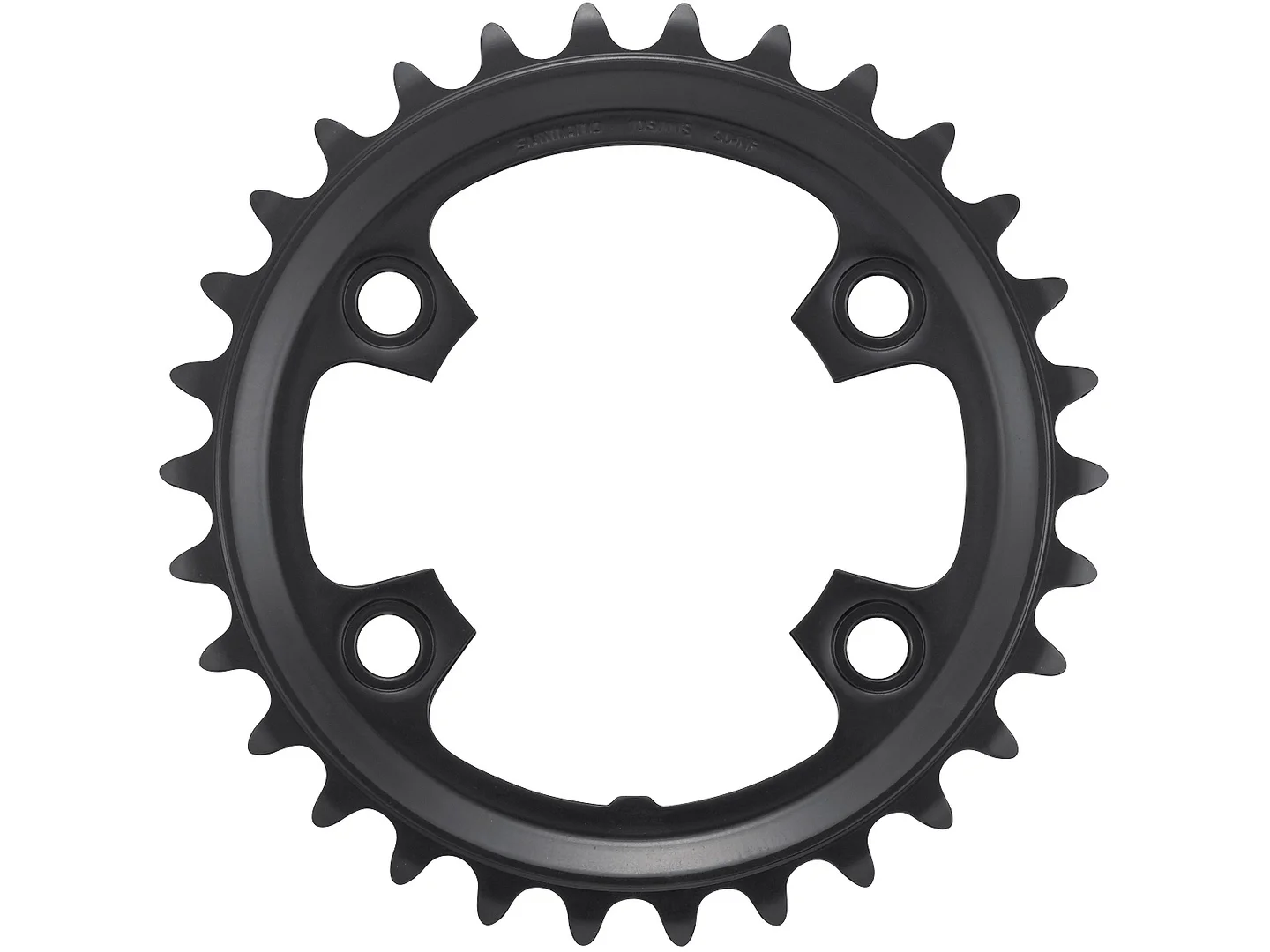 Large Shimano FCRX600 30T NF Chainring