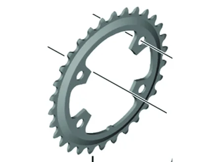 Shimano FCRX610-12 30T NS Chainring