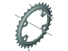 Shimano FCRX610-12 30T NS Chainring