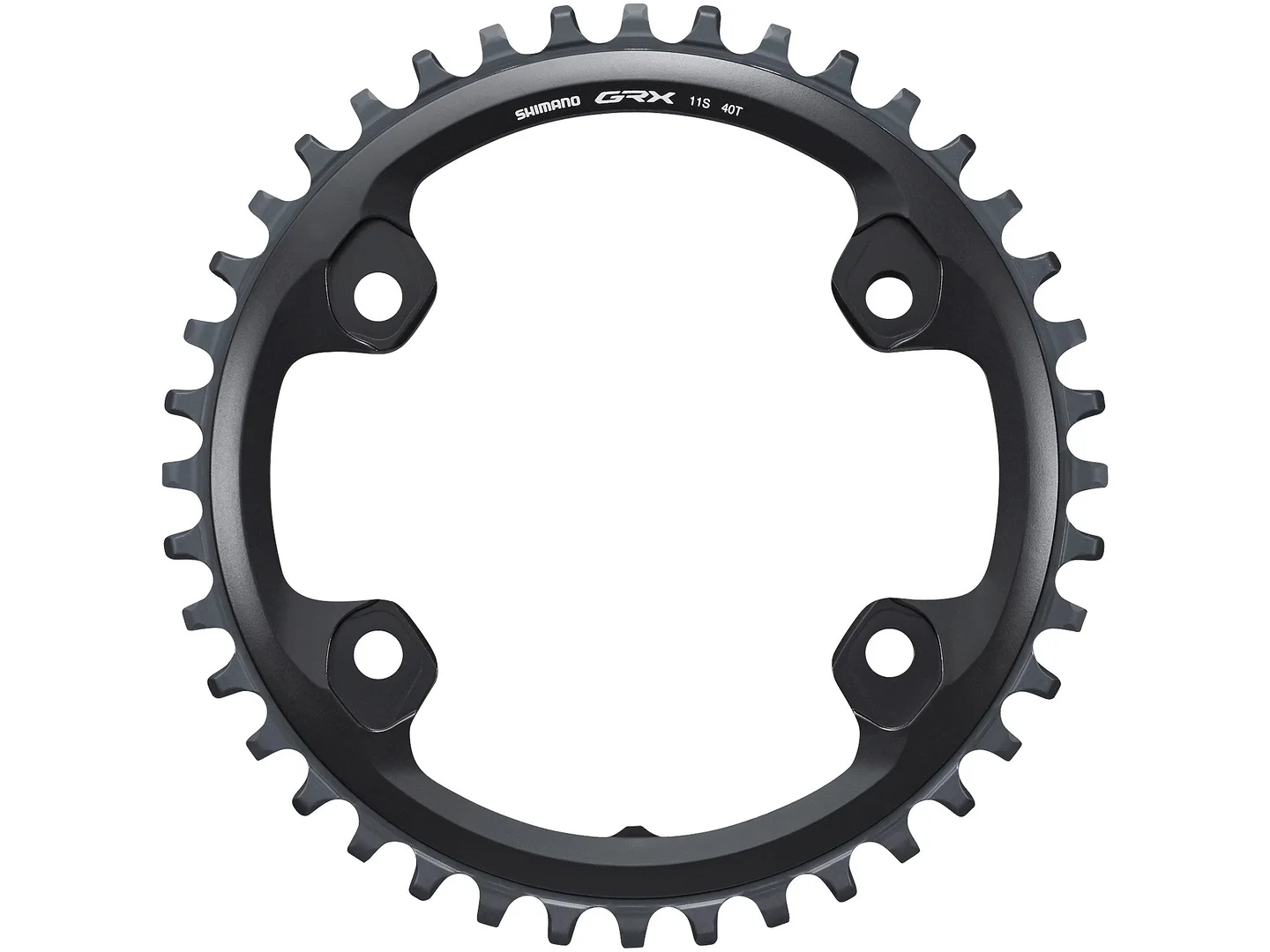 Large Shimano FCRX810 40T Black Chainring