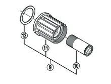 Shimano FHM770 Freehub