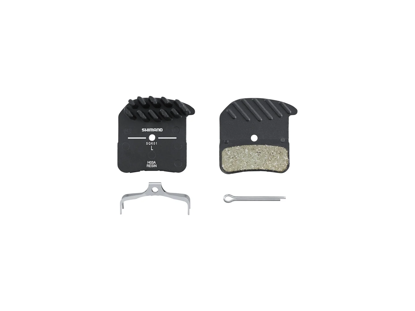 Large Shimano H03A Resin Disc Brake Pads