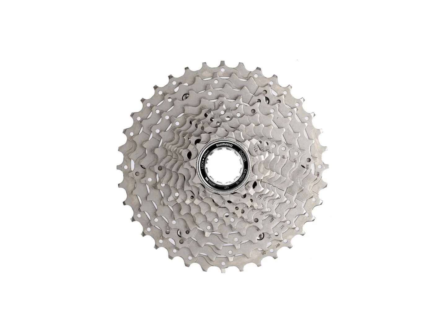 Large Shimano HG50 11-36 10 Speed Cassette