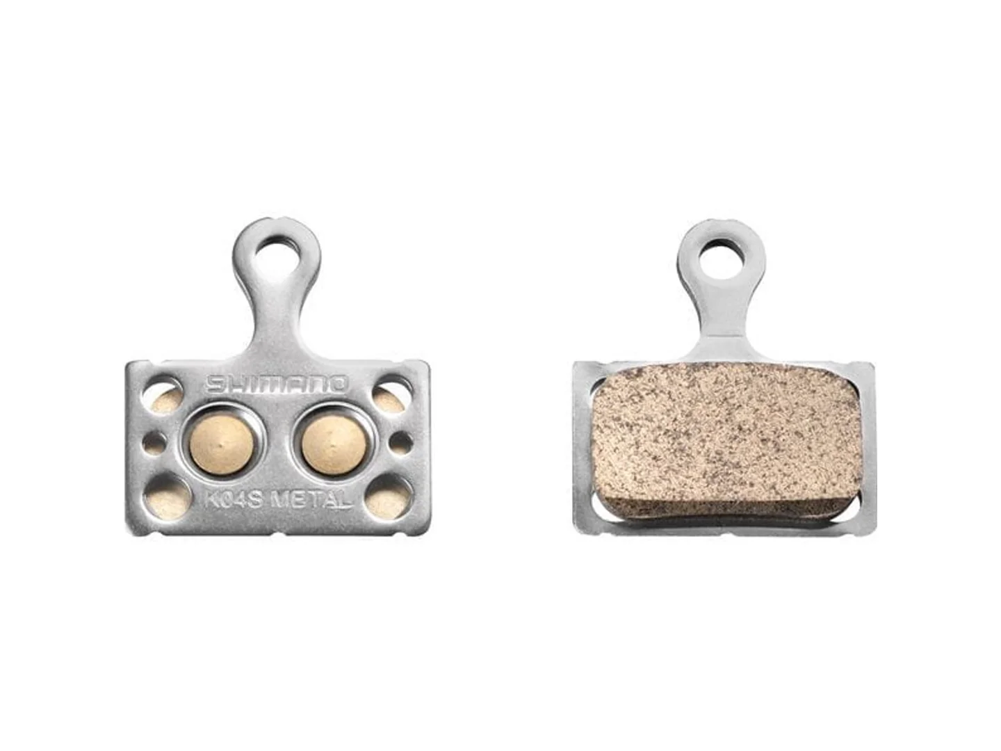 Large Shimano K04S Metal Brake Pads