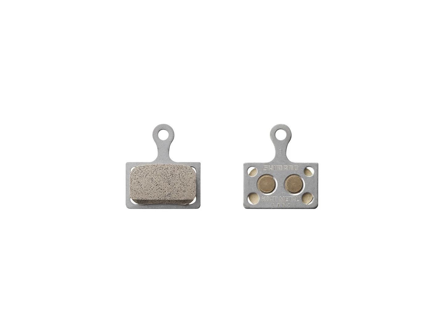 Large Shimano K04ti Metal Disc Brake Pads