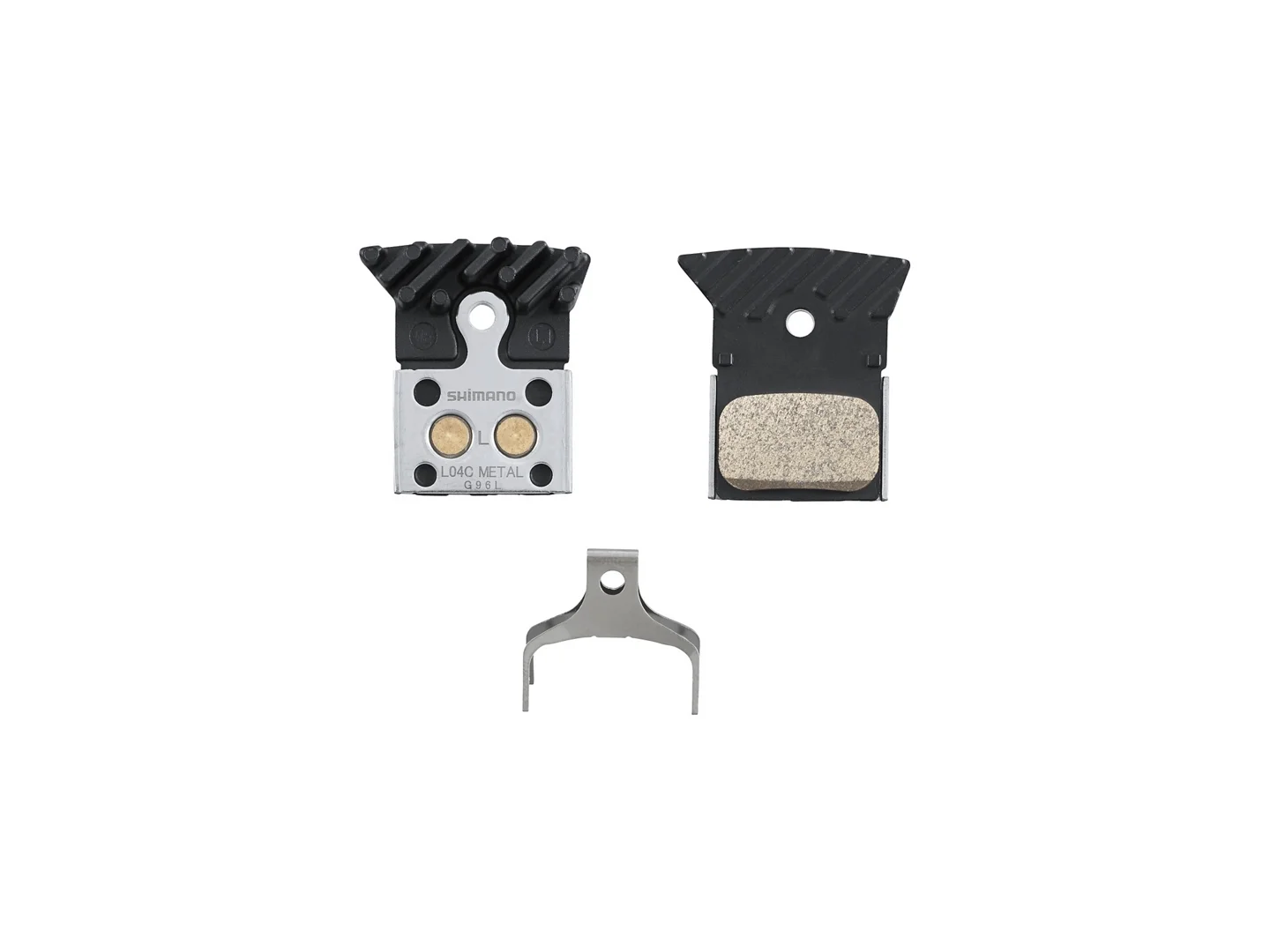 Large Shimano L04C Metal Disc Brake Pad