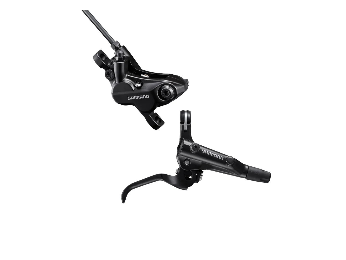 Large Shimano MT520 4 piston disc brake set