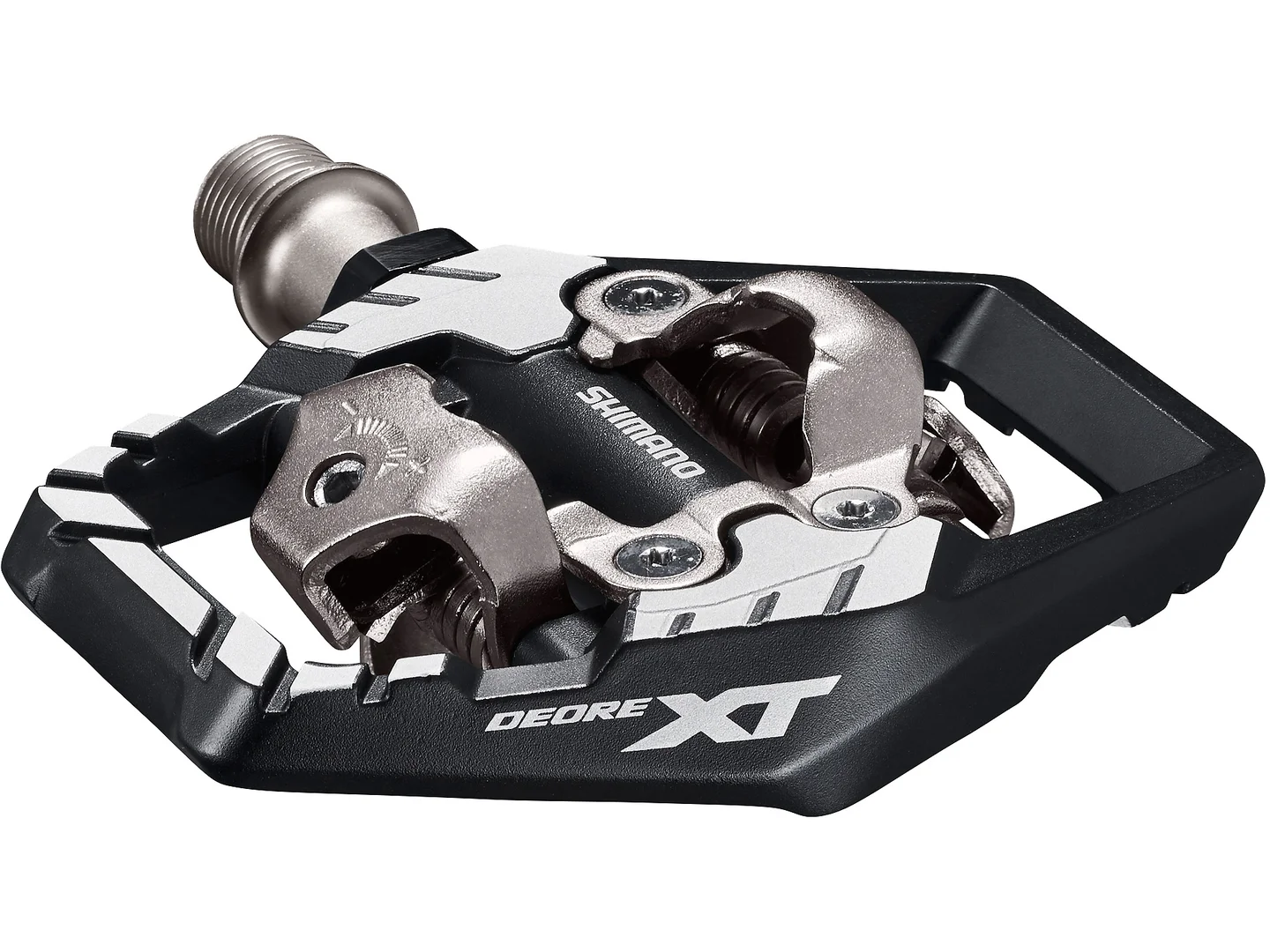 Large Shimano XT M8120 Trail Pedals