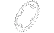 Shimano XTR FCM985 28T Double AG Chainring