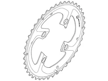 Shimano XTR FCM985 42T Double AF Chainring
