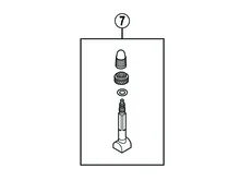 Shimano XTR M975 Wheel Valve