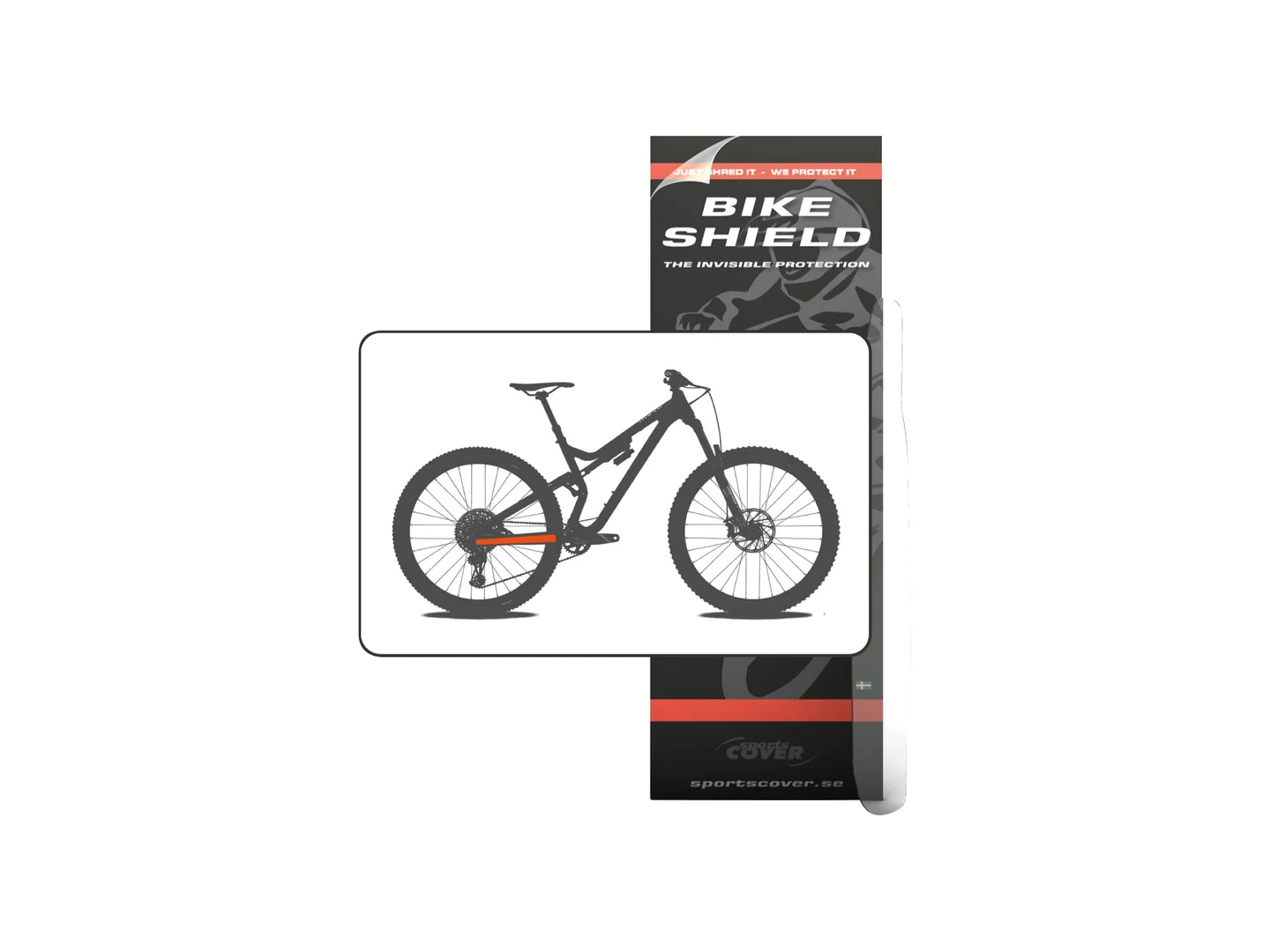Large Sportscover Bike Shield Stay Kit