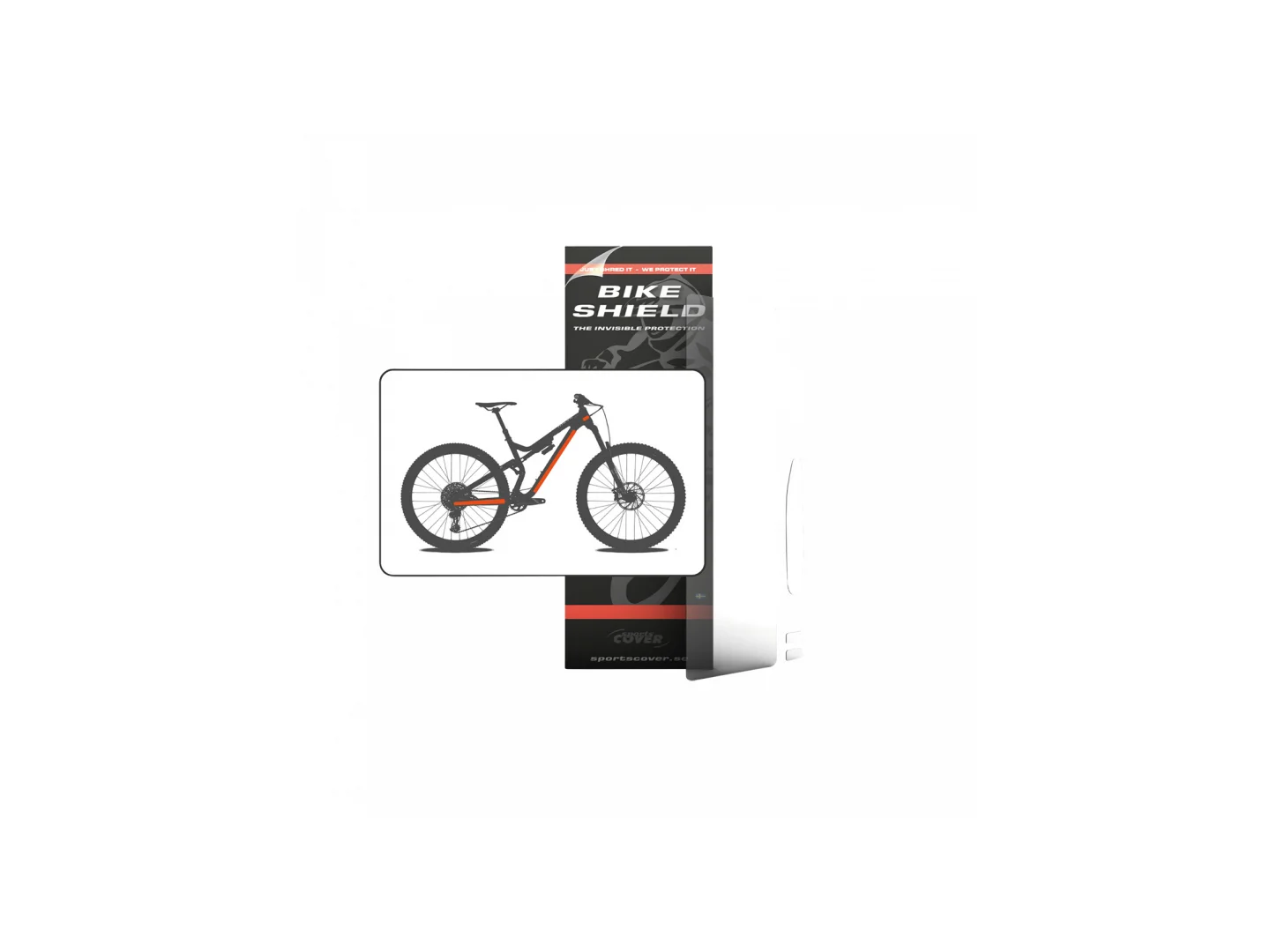 Large Sportscover Bike Shield Half Pack