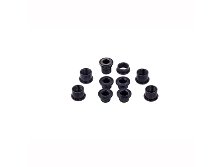 Sram Chainring Bolt Kit Red/Quarq Hidden Bolt 5-Arm Steel Black