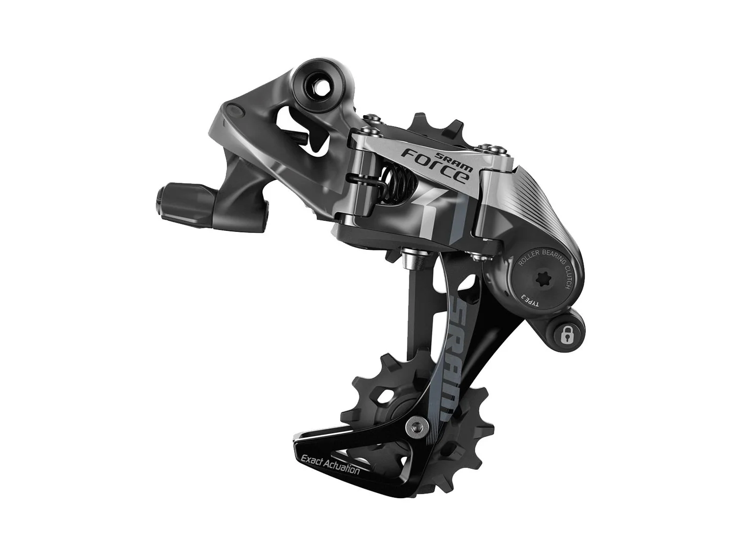 Large SRAM Force 1 Rear Derailleur Long Cage
