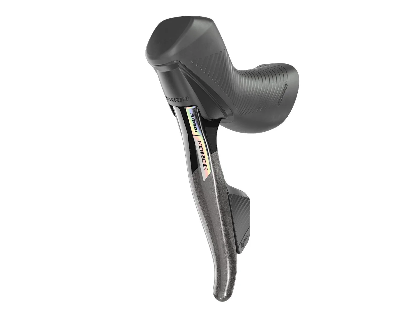 Large SRAM Force AXS Shifter and Caliper Rear Left