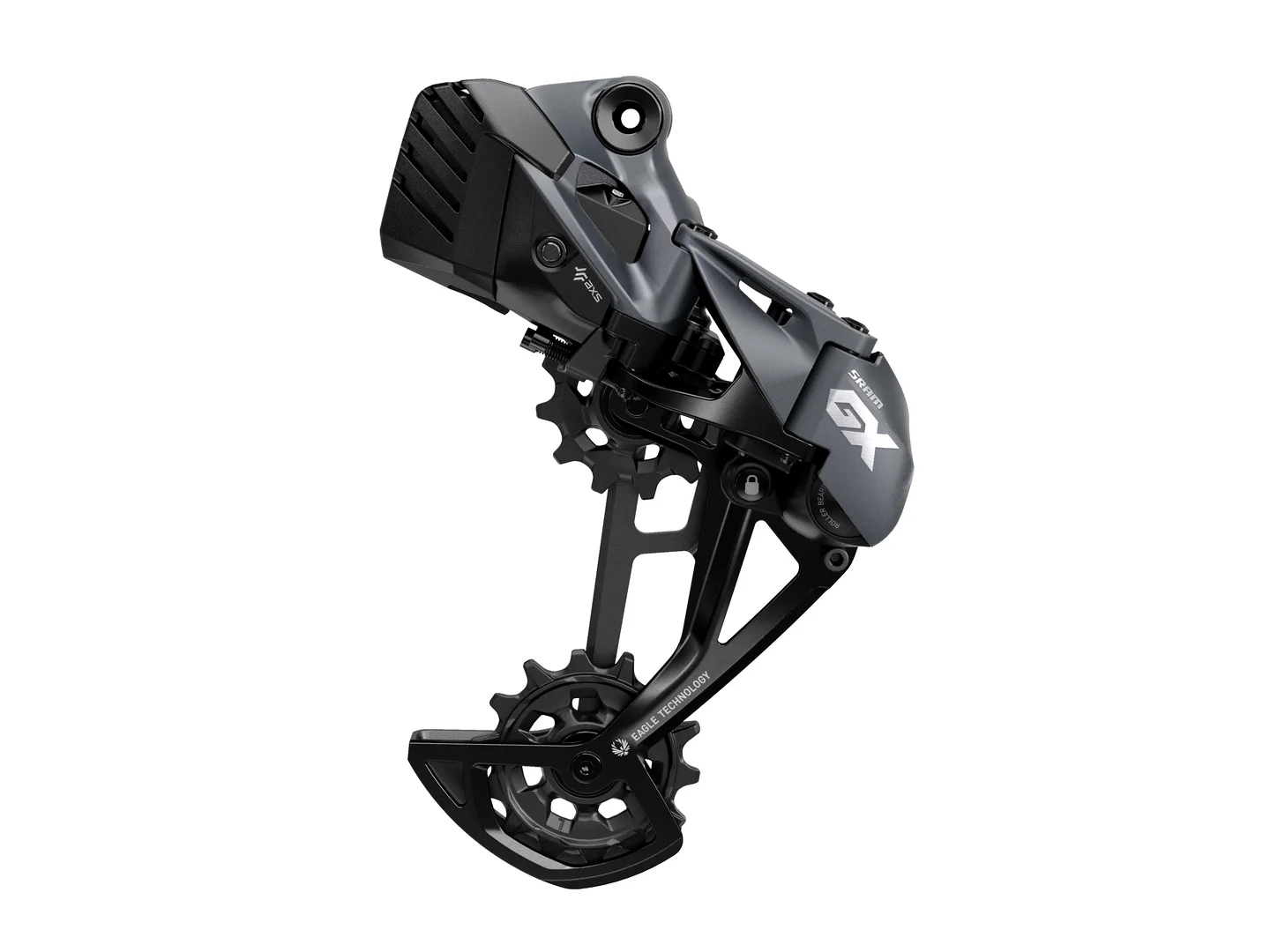 Large SRAM GX Eagle AXS 12 Speed Rear Derailleur Lunar