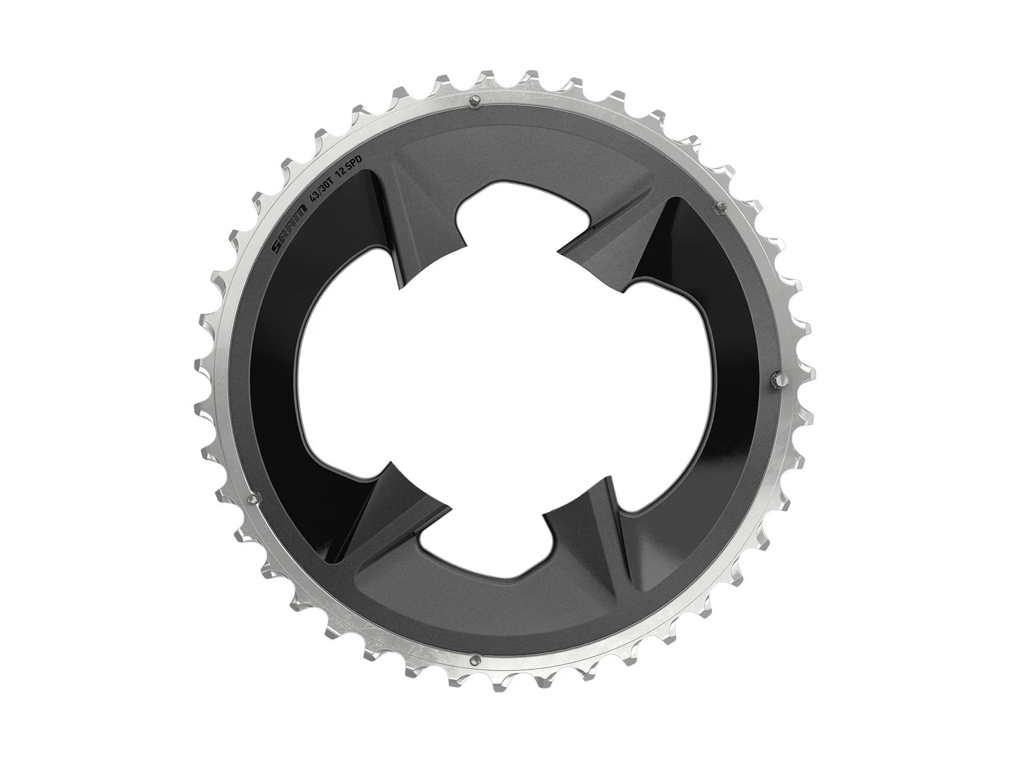 Large SRAM Rival Chainring 43T 94BCD